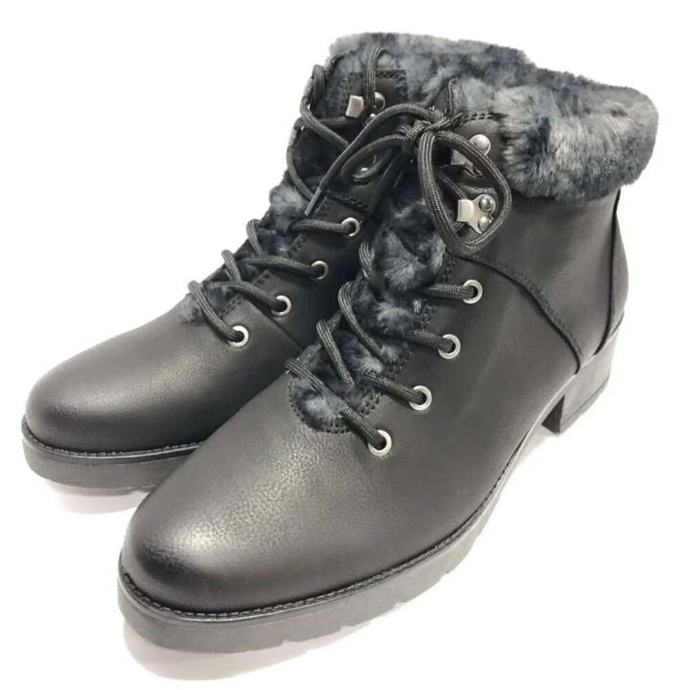 Soul Naturalizer Women’s Quentin Black Ankle Boots, Size 11 M
